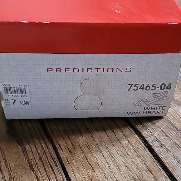 Predictions white open toe 7.5 W - Picture 12 of 12